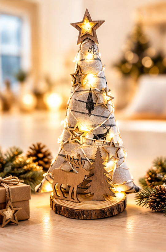🎄 DIY-Set Weihnachtsbaum nähen & basteln – kreative Weihnachtsdeko zum Selbermachen
