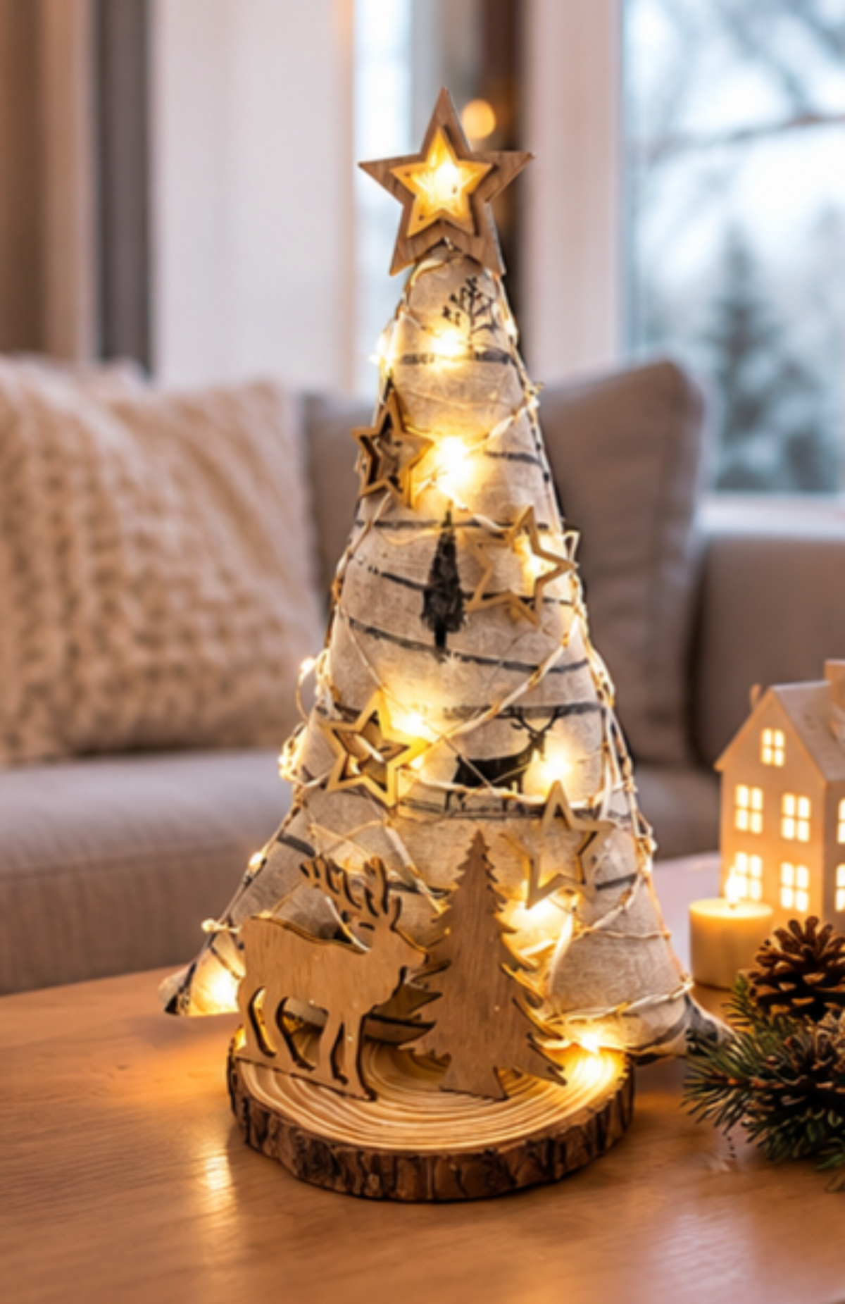 🎄 DIY-Set Weihnachtsbaum nähen & basteln – kreative Weihnachtsdeko zum Selbermachen