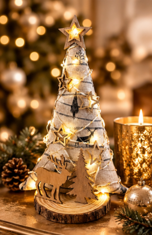 🎄 DIY-Set Weihnachtsbaum nähen & basteln – kreative Weihnachtsdeko zum Selbermachen