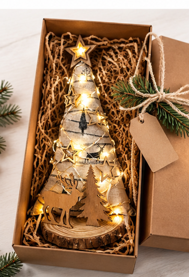 🎄 DIY-Set Weihnachtsbaum nähen & basteln – kreative Weihnachtsdeko zum Selbermachen